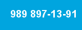 989 897-13-91 989 897-13-91